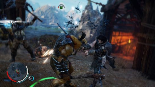 Combat is one of the strong features of the game, although it becomes less fun as it eventually becomes ridiculously easy. Screenshot credit: http://www.gameinformer.com